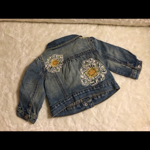 Brand New Baby Gap Denim Jacket with Bracelet - Picture 6 of 8